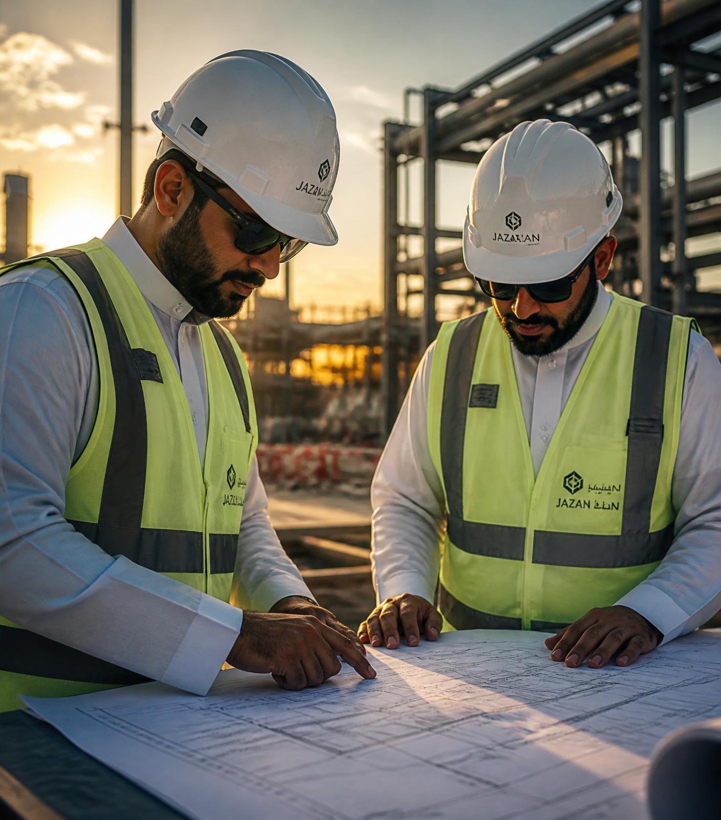 Tech Craft engineers reviewing site plans